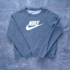 Nike Women's Charcoal Crew Neck Sweater